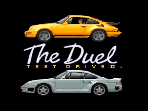 The Duel: Test Drive II • RUF Yellow Bird vs Porsche 959 / European Challenge (Amiga Version)