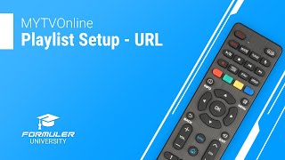 MYTVOnline Playlist Setup - URL