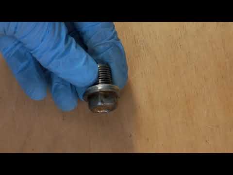 How to Change Oil Drain Pan Bolt Washer
