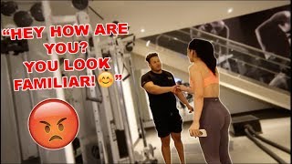 I CAUGHT MY CRUSH FLIRTING WITH ANOTHER GUY IN THE GYM...(I&#39;M DONE WITH HER! 😤 )