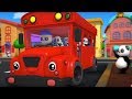 The Wheels On The Bus 3d Rhymes Nursery Rhymes Childrens Songs