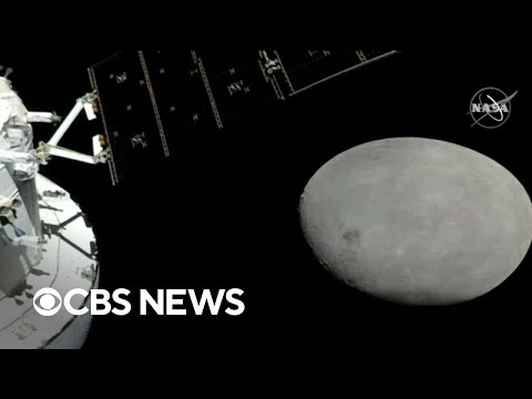 NASA sends Orion capsule past the moon