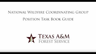 NWCG Position Task Book Guide