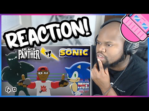 Black Panther Vs Sonic - Cartoon Beatbox Battles Reaction