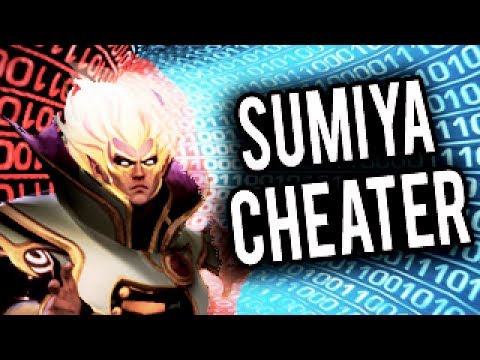 CHEATER In Dota 2 - SumiYa Invoker using New HACKS !!!