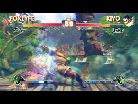 Foxlyfe (Balrog) vs Kiyo (E. Honda)
