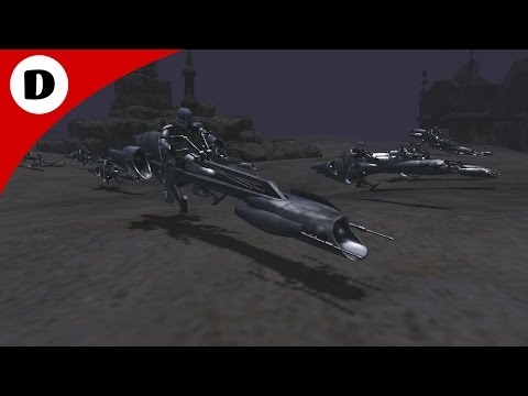 MASSIVE SPEEDER BATTLE ~ Star Wars Mod - Men of War: Assault Squad 2