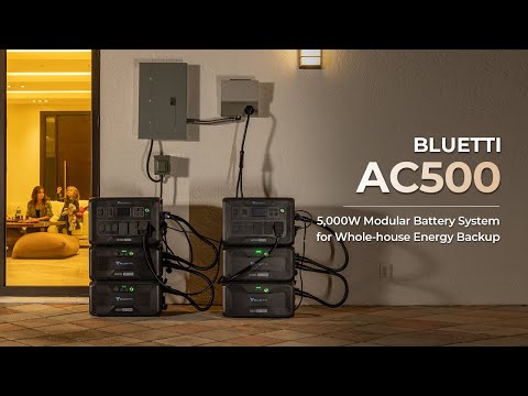 Портативная зарядная станция (инвертор) BLUETTI AC500 5000W INVERTER
