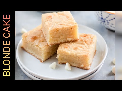 White chocolate blondie 🤤😋 | Homemade Blondie  | Sweet Recipe 🤤😋