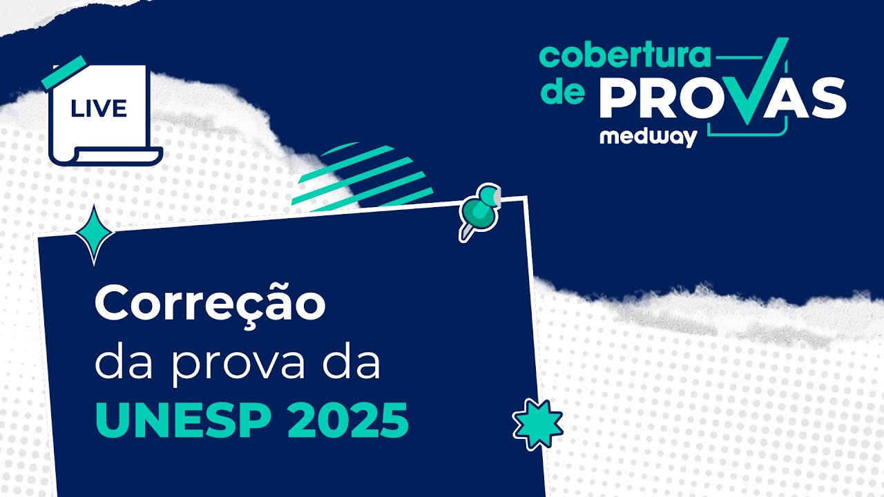 Live de Correção | Prova de Residência Médica da UNESP 2025 | Cobertura de Provas Medway