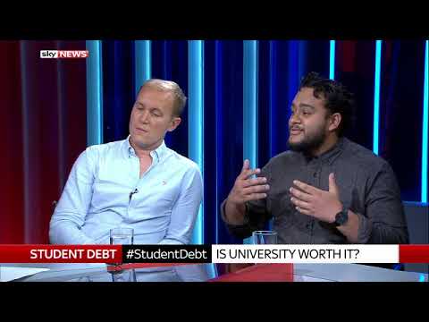 Value of Higher Education Panel - Sky News
