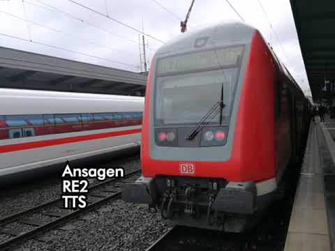 [DB Regio NRW] Ansagen RE2 Münster - Düsseldorf(TTS)