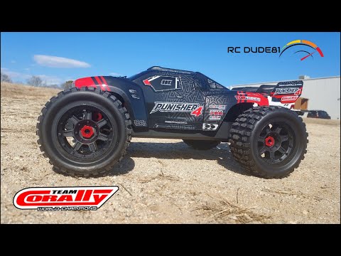 NEW Team Corally Punisher 4! Maiden Bash and ending stress test!