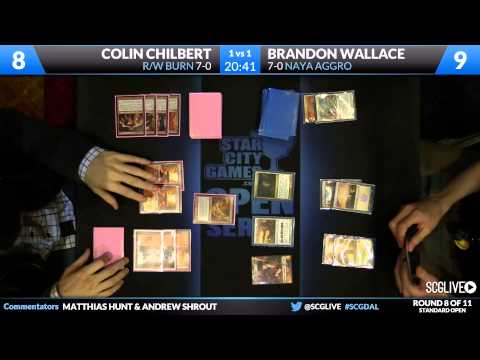 SCGDAL - Standard - Round 8b - Colin Chilbert vs Brandon Wallace