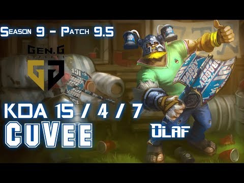 Gen CuVee OLAF vs NEEKO Top - Patch 9.5 KR Ranked