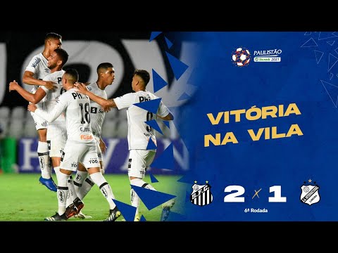 Melhores Momentos de Santos 2 x 1 Inter de Limeira - Rodada 6 - Paulistão A1 Sicredi 2021