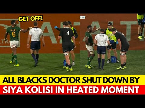 🚨KOLISI PUTS ALL BLACKS DOCTOR IN HIS PLACE WITH BRUTAL WORDS | SPRINGBOKS NEWS