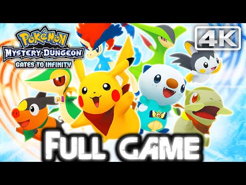 POKÉMON MYSTERY DUNGEON: GATES TO INFINITY Gameplay Walkthrough FULL GAME (Nintendo 3DS)