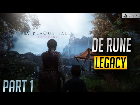 A PLAGUE TALE INNOCENCE PS5 WALKTHROUGH GAMEPLAY [1080p 60FPS] PART 1 - NO COMMENTARY