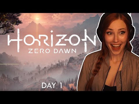 A Totally Serious First Playthrough of Horizon Zero Dawn [Day 1]