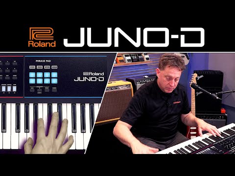 ALL NEW! ROLAND JUNO-D SYNTHESIZER SERIES
