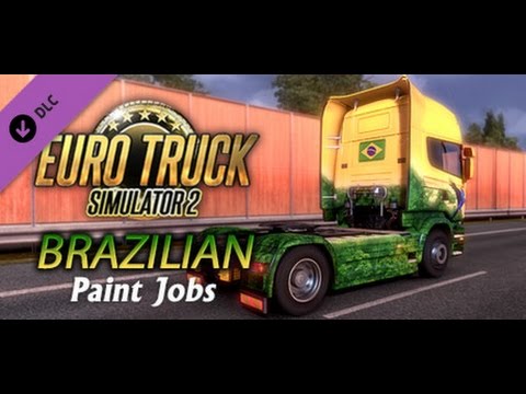 Euro Truck Simulátor 2 Brazilian Paint Jobs Pack 