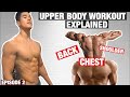 Fastest Way to Build back Muscles - Upper Body Workout Explained | Ep.2