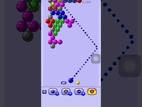 Level 96 failed | bubble shooter gameplay | @Bubble_shooter_levels
