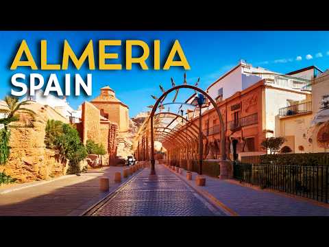 Strolling Through Almería 🏰 | A Beautiful Walk in Southern Spain 4K