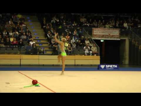 Berlin Masters 2015: Mehrkampf Ball - Elizaveta Nazarenkova (UZB)