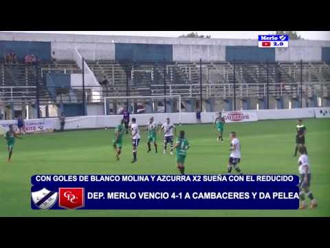 Primera C16/17 - Fecha 23 | Merlo 4-1 Cambaceres (Goles)