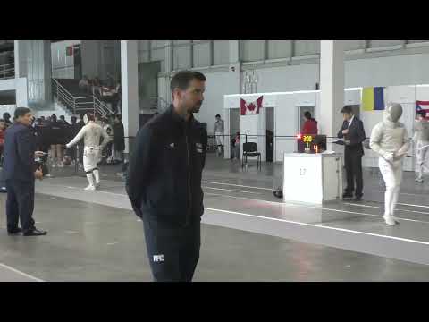 Junior Worlds 2023 JMS - L64 - Ugo Latapy FRA v Benedik Vigh HUN