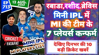 IPL 2023 - MI 7 Players List , Mini IPL , Auction | Cricket Fatafat | EP 713 | MY Cricket Production