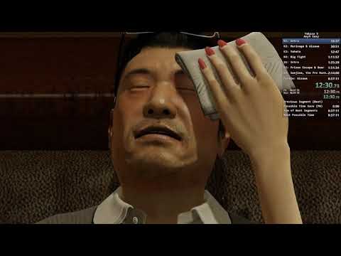 Yakuza 5 any% Speedrun in 6:24:08