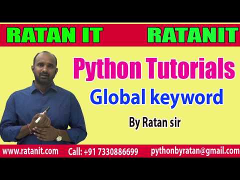 Python Tutorials Python Global Keyword By Ratan Sir