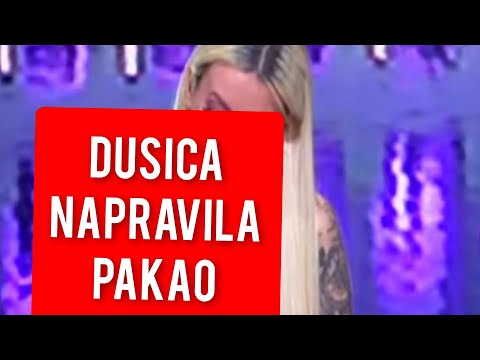 NEVIĐENI HAOS U STUDIJU PINK TELEVIZIJE - Dusica napravila PAKAO