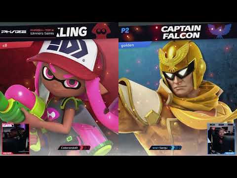 PHAZE 53 - Senju (Captain Falcon) Vs. Colorondo8 (Inkling) - Winners Semis - SSBU