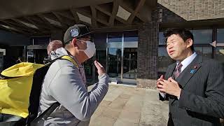 福井かんき氏にインタビュー#Vlog#政治#NHK 党#立花孝志 #福井かんき