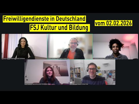 Freiwilligendienste in Deutschland - FSJ Kultur und Bildung
