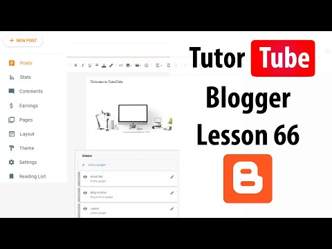 Blogger Lesson 1 Accessing Blogger using Google Account