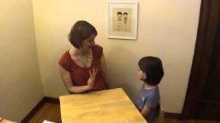 Simple preschool math game from Preschool Math at Home