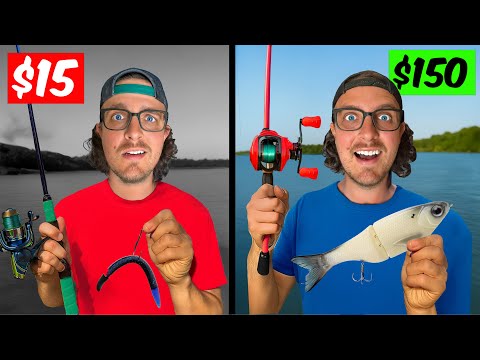 $15 vs $150 Walmart Fishing Challenge!