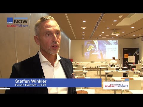 Steffen Winkler von Bosch Rexroth im SPS-Interview