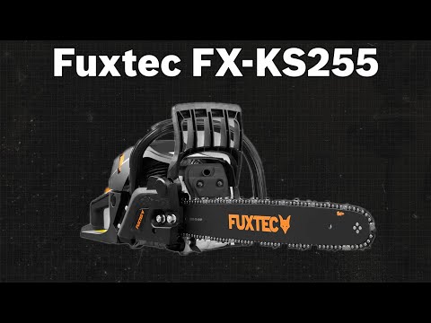 Benzin-Kettensäge Fuxtec FX-KS255 | TEST | Deutsch