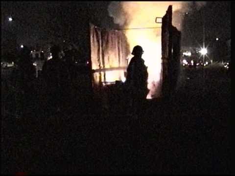 NLFD dumpster fire: 93 State Pier Road