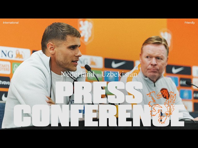 PRESS CONFERENCE 🎙️ | Nederland 🇳🇱 - Uzbekistan 🇺🇿 (Friendly)
