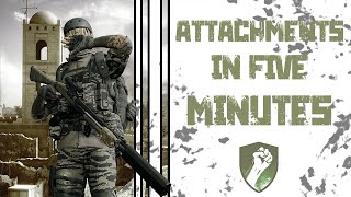 Attachments and What They do in Insurgency | FIVE MINUTES IN SANDSTORM MQDEFAULT Thumbnail