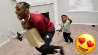 TREY IS A REALLY GOOD DAD!!!