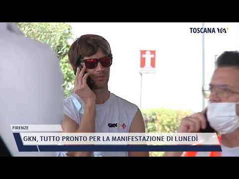 2021-07-17 FIRENZE - GKN, TUTTO PRONTO PER LA MANIFESTAZIONE DI LUNEDÌ