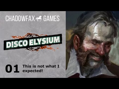 Let's Play Disco Elysium 01:  Is Disco Elysium the mystery game I've been looking for?